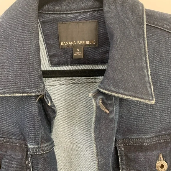 Men’s Denim Banana Republic Jacket - Picture 3 of 9